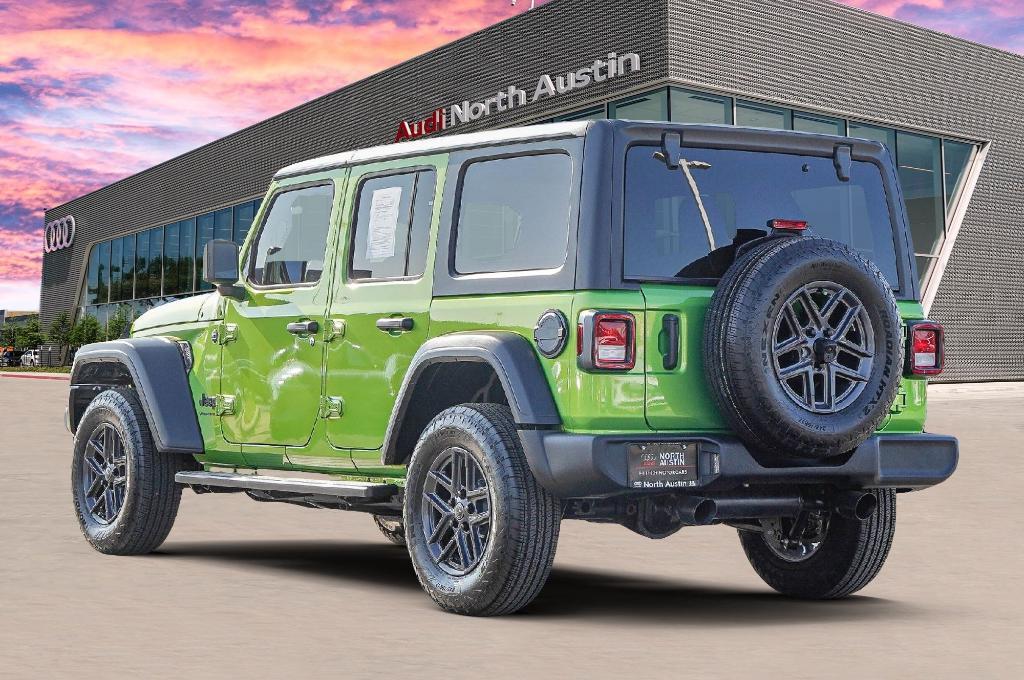 used 2025 Jeep Wrangler car, priced at $37,217