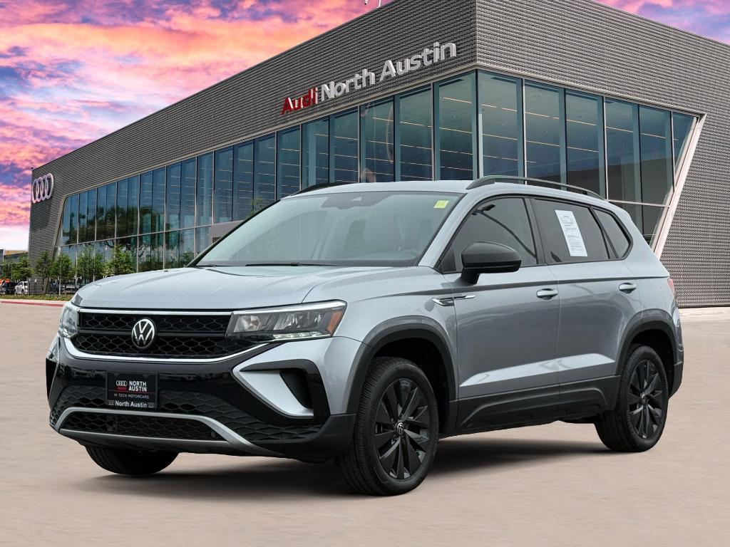 used 2023 Volkswagen Taos car, priced at $19,389