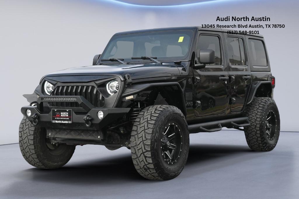used 2021 Jeep Wrangler Unlimited car, priced at $23,695