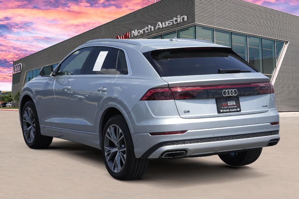 used 2025 Audi Q8 car, priced at $62,845