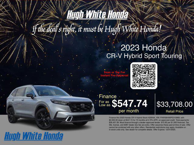 used 2023 Honda CR-V Hybrid car, priced at $33,250
