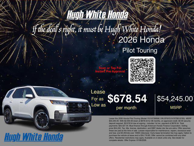 new 2026 Honda Pilot car, priced at $53,445