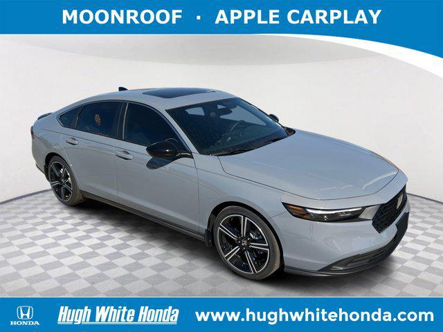 new 2025 Honda Accord Hybrid car, priced at $34,605