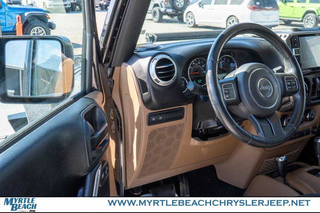 used 2018 Jeep Wrangler JK Unlimited car, priced at $29,450