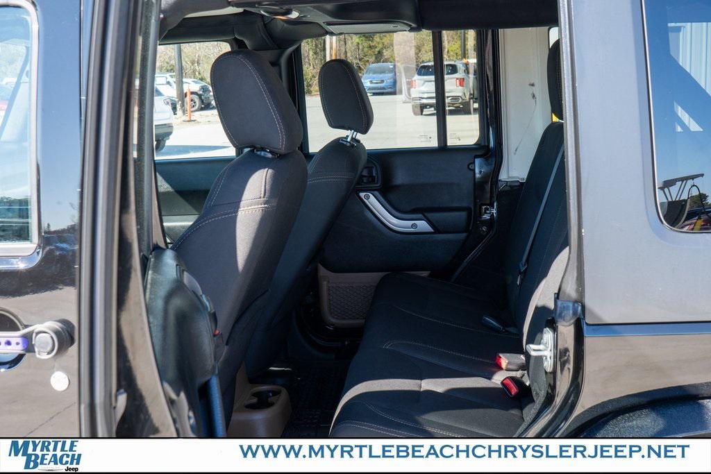 used 2018 Jeep Wrangler JK Unlimited car, priced at $29,450