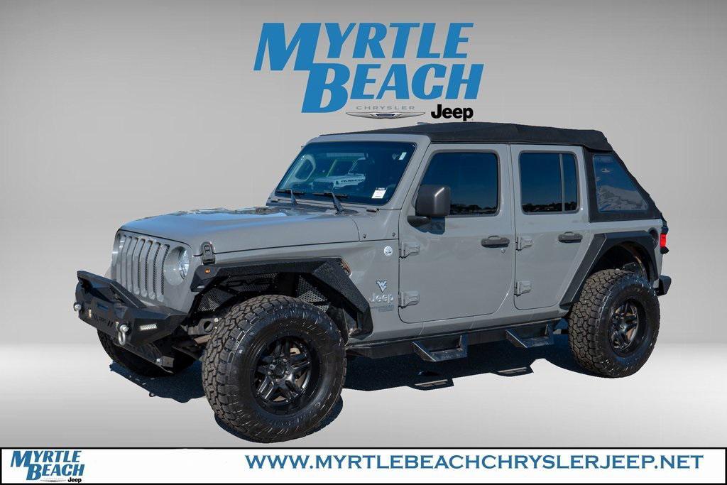 used 2019 Jeep Wrangler Unlimited car, priced at $27,999