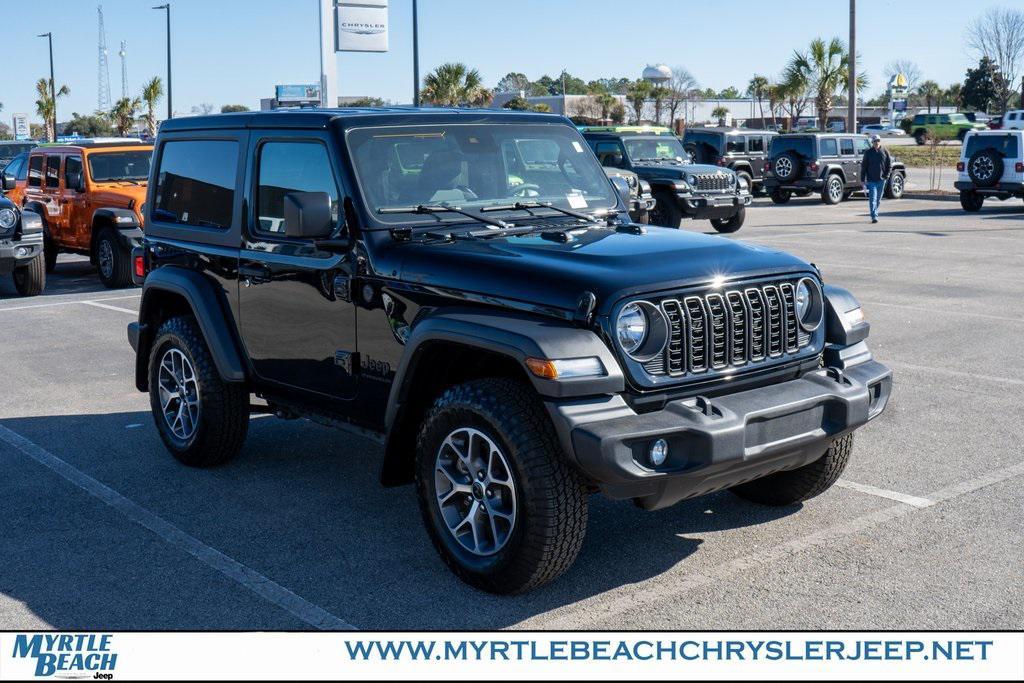 new 2025 Jeep Wrangler car, priced at $40,499