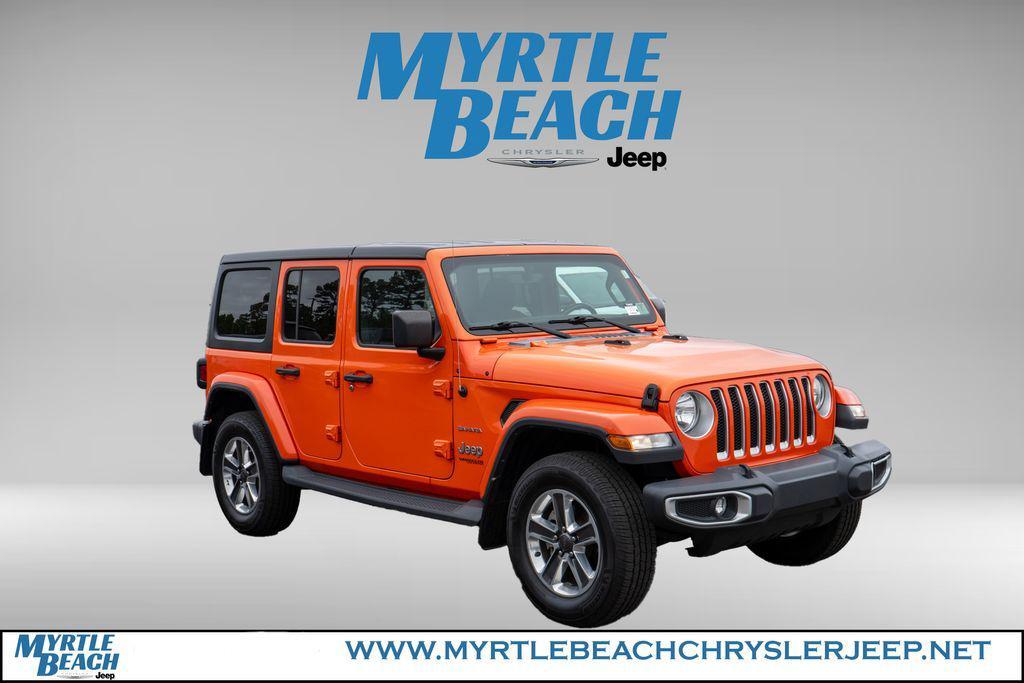 used 2018 Jeep Wrangler Unlimited car, priced at $24,499