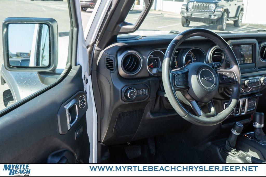 used 2021 Jeep Wrangler car, priced at $28,216