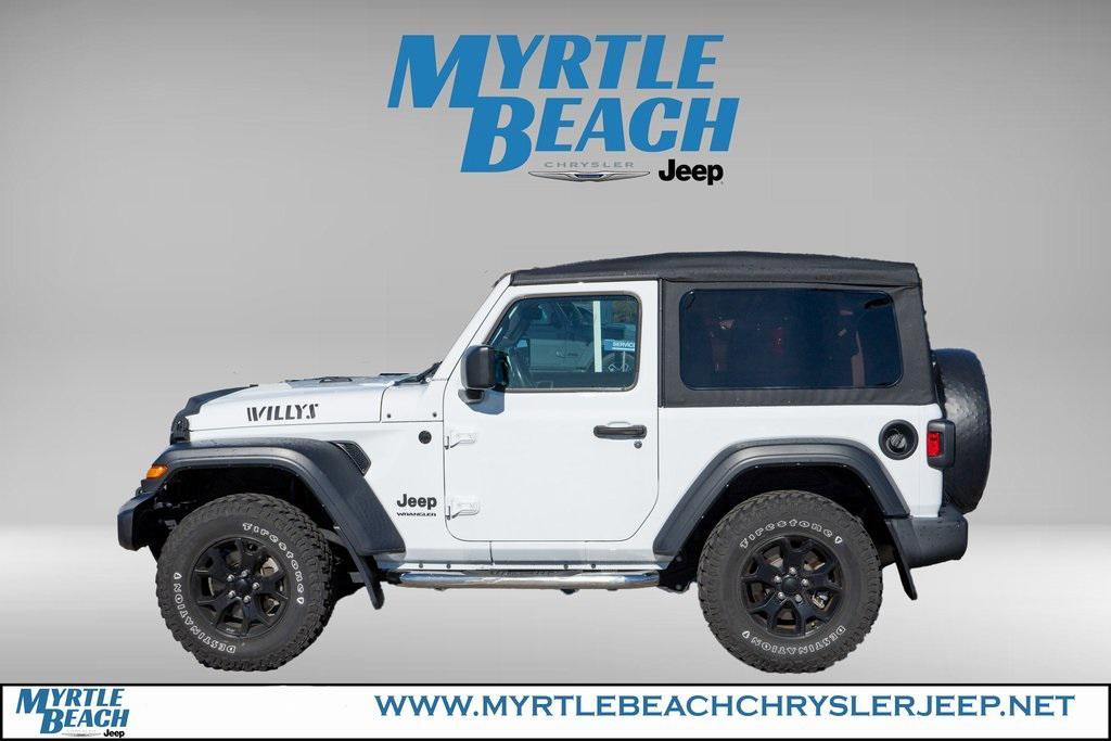 used 2021 Jeep Wrangler car, priced at $28,216