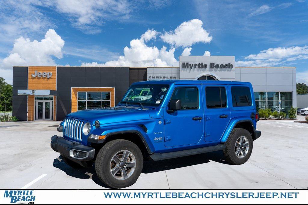used 2022 Jeep Wrangler Unlimited car, priced at $30,999