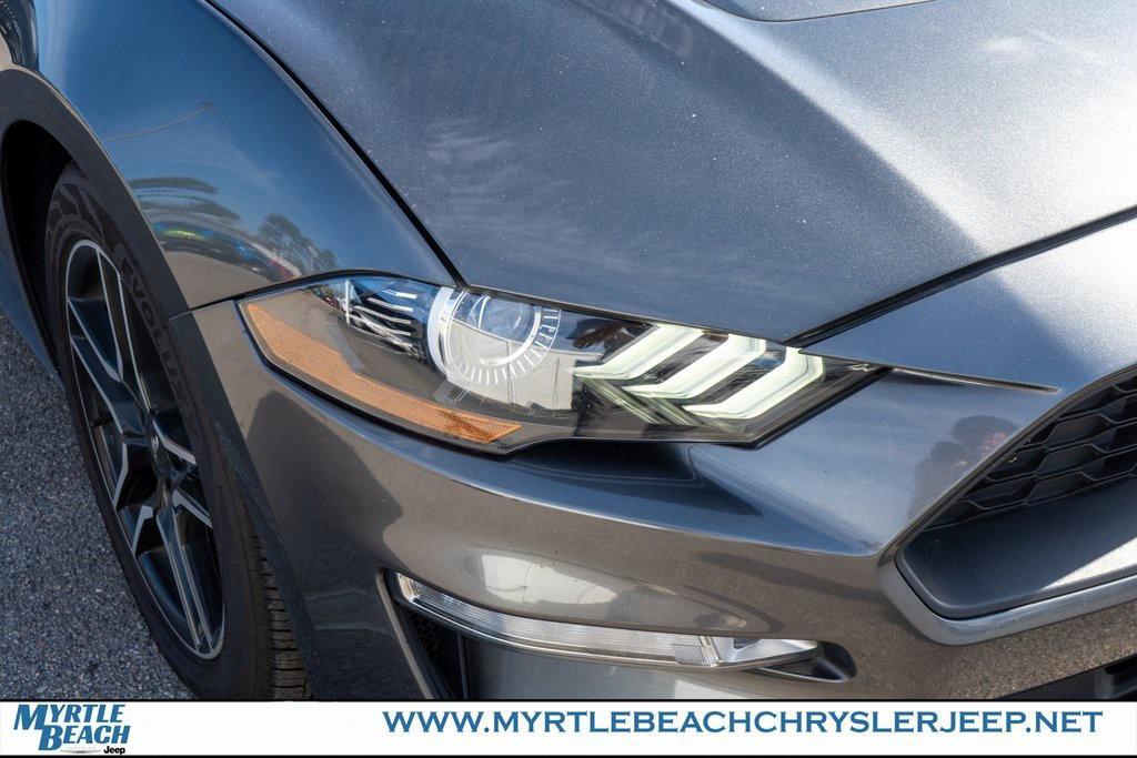 used 2018 Ford Mustang car, priced at $16,489