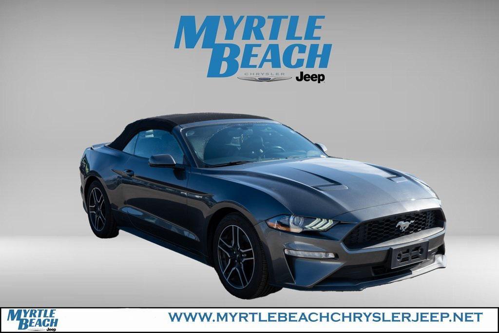 used 2018 Ford Mustang car, priced at $16,489