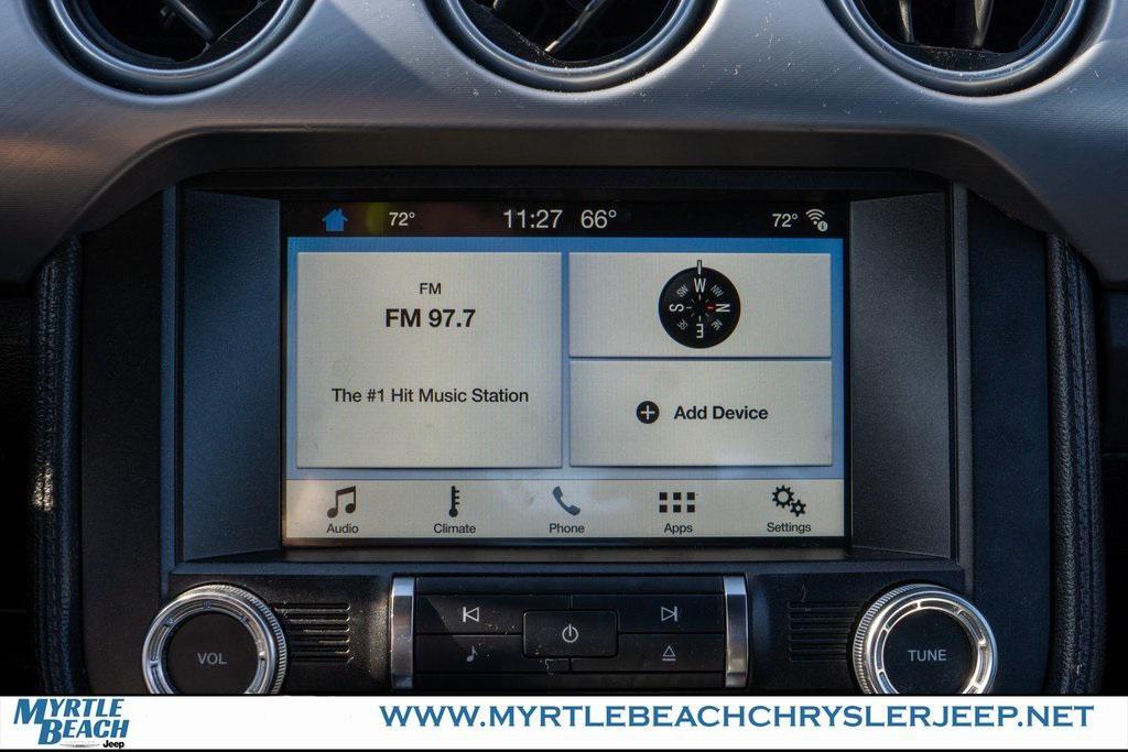 used 2018 Ford Mustang car, priced at $16,489