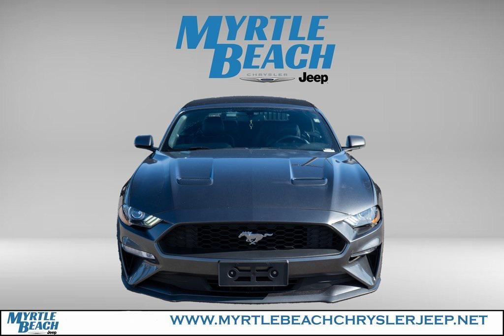 used 2018 Ford Mustang car, priced at $16,489