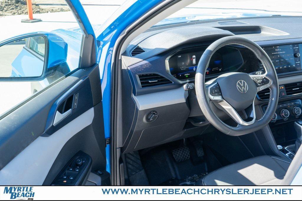 used 2023 Volkswagen Taos car, priced at $21,950