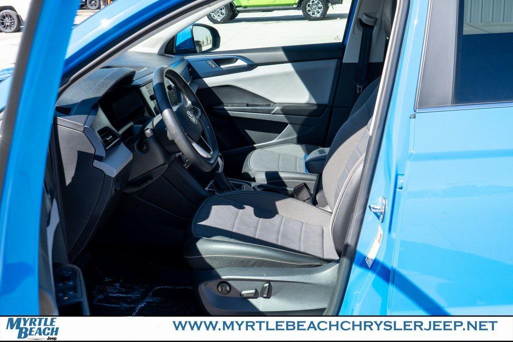 used 2023 Volkswagen Taos car, priced at $21,950