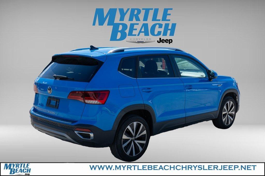 used 2023 Volkswagen Taos car, priced at $21,950