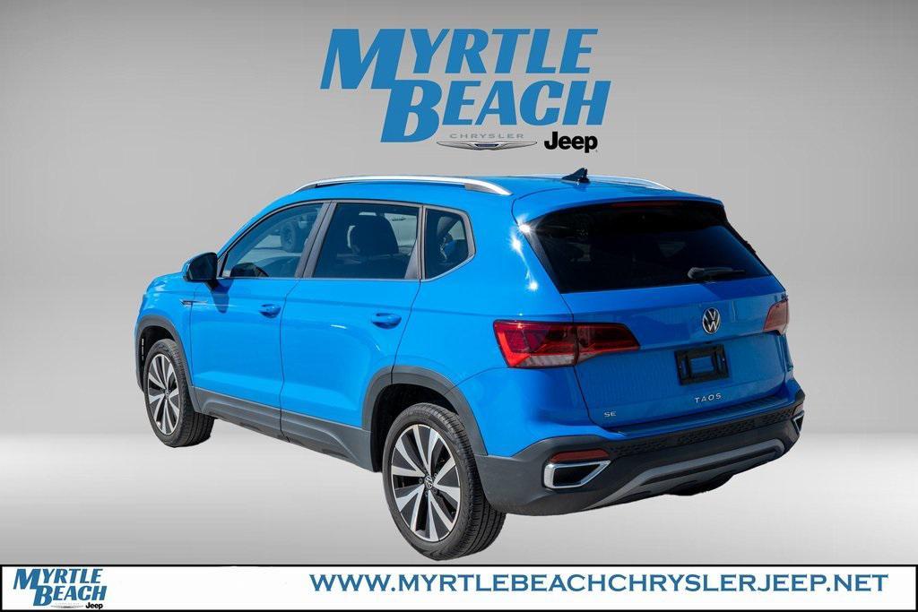 used 2023 Volkswagen Taos car, priced at $21,950