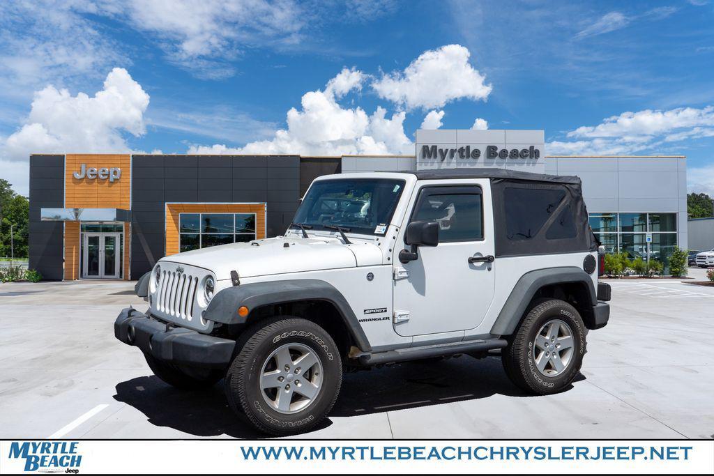 used 2016 Jeep Wrangler car, priced at $21,999