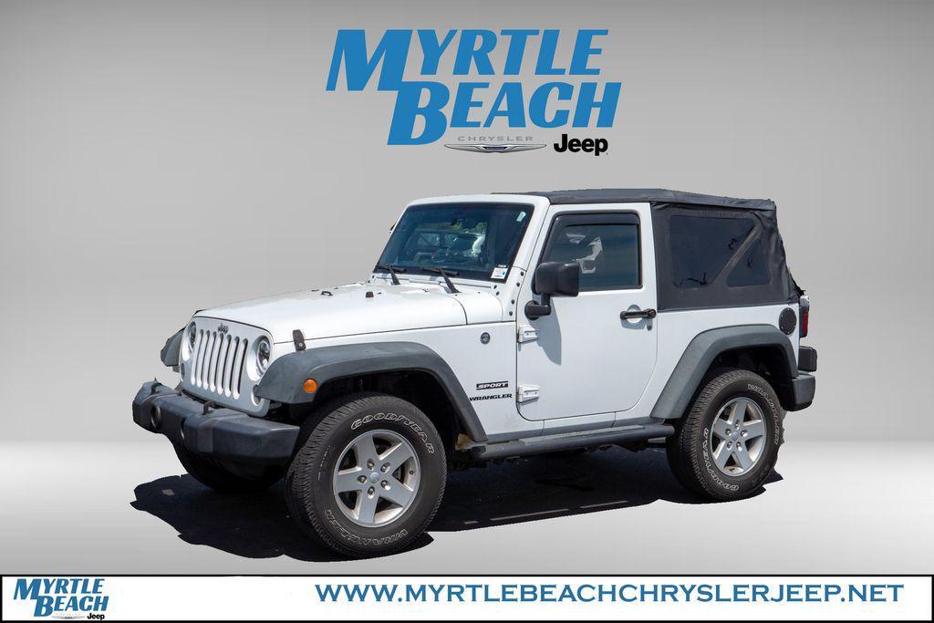 used 2016 Jeep Wrangler car, priced at $21,999