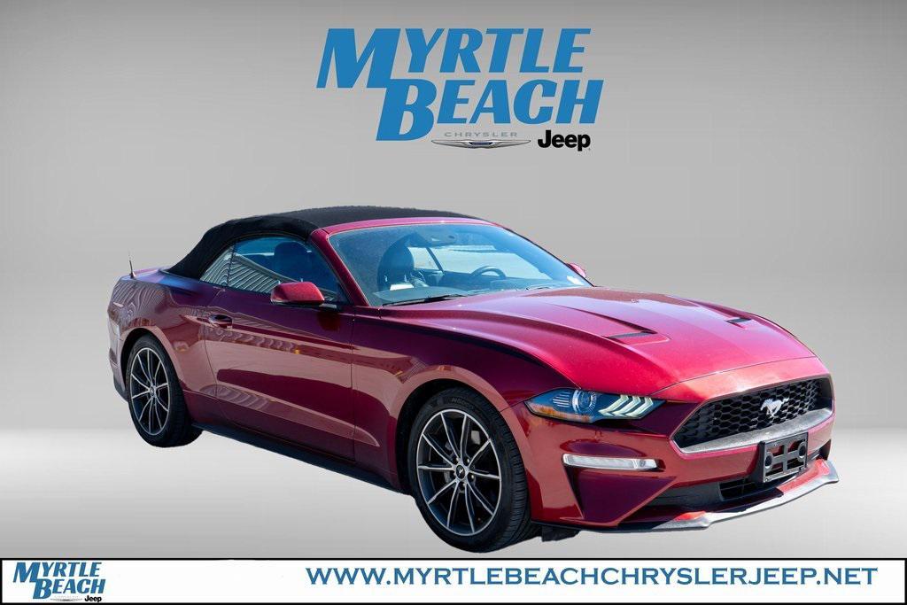 used 2019 Ford Mustang car, priced at $19,913