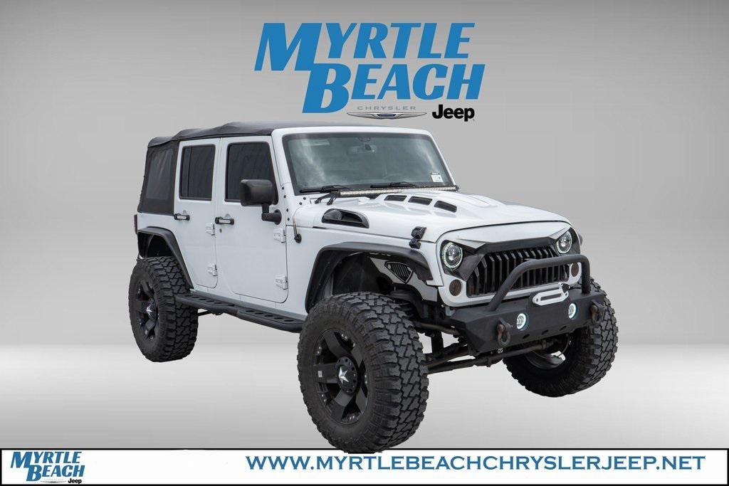 used 2017 Jeep Wrangler Unlimited car, priced at $24,499