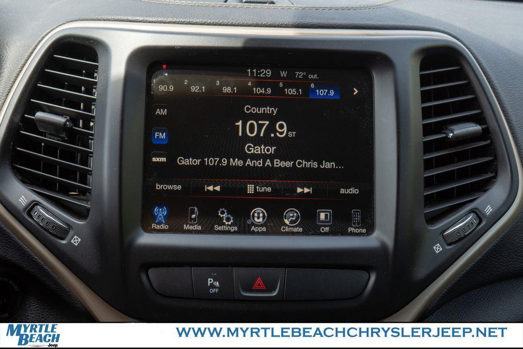 used 2016 Jeep Cherokee car, priced at $13,999