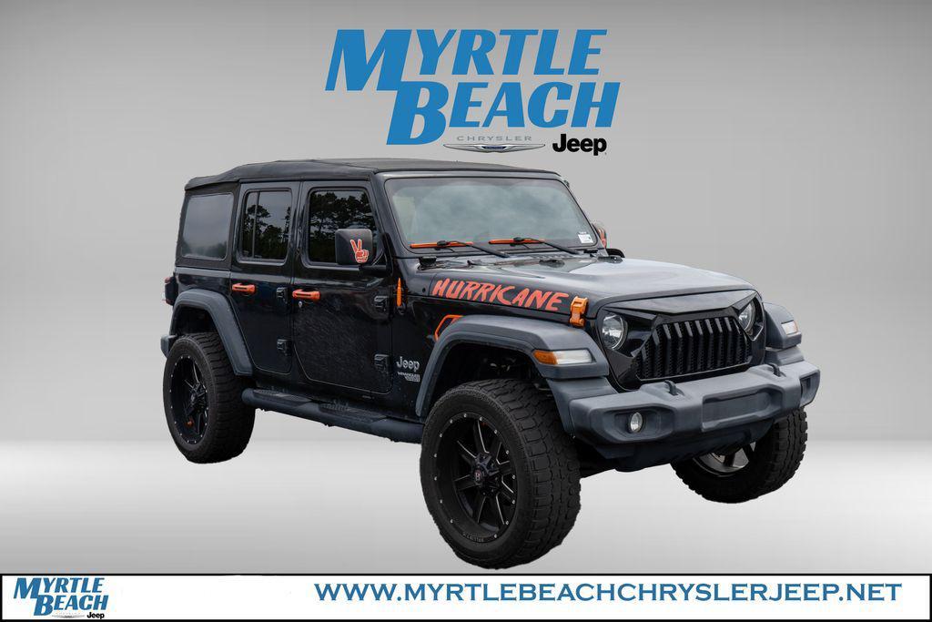 used 2018 Jeep Wrangler Unlimited car, priced at $17,995