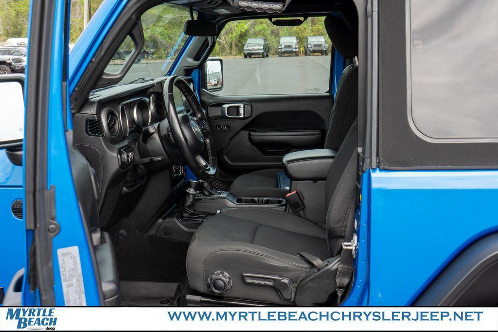 used 2021 Jeep Wrangler car, priced at $34,499