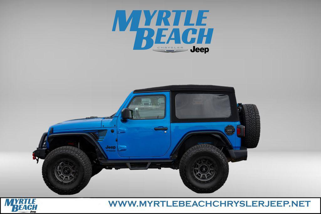 used 2021 Jeep Wrangler car, priced at $34,499
