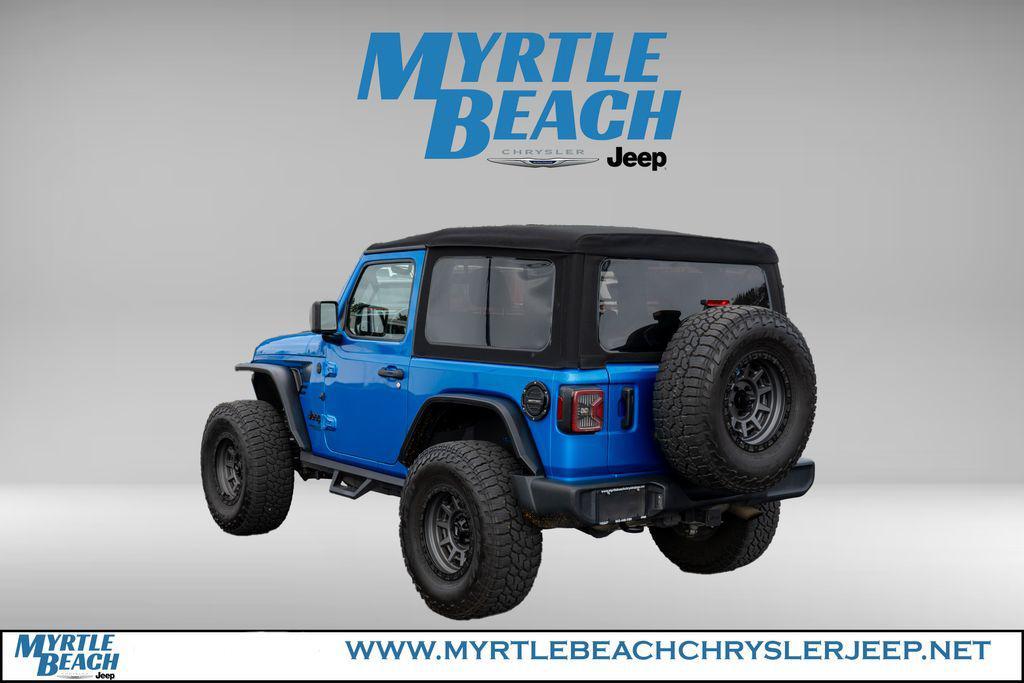 used 2021 Jeep Wrangler car, priced at $34,499