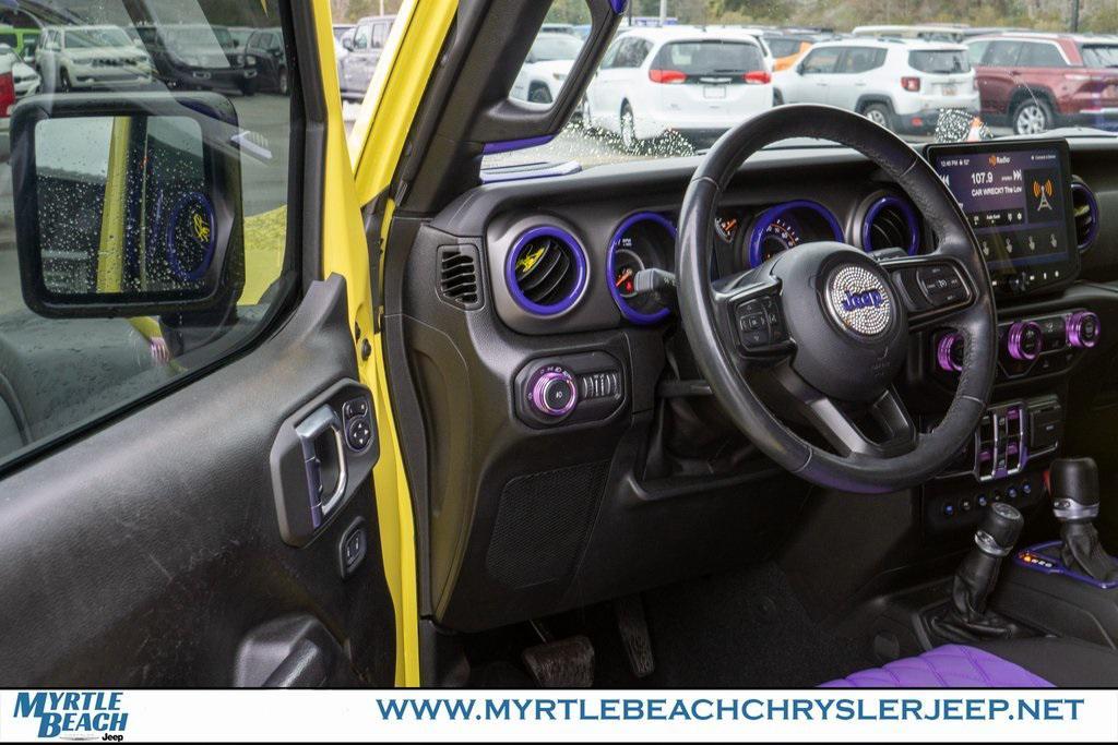 used 2022 Jeep Wrangler Unlimited car, priced at $37,999