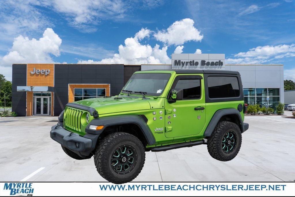 used 2019 Jeep Wrangler car, priced at $24,270
