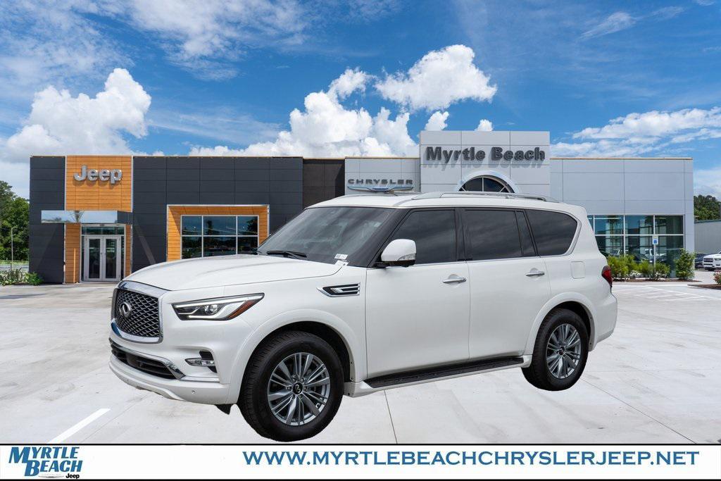 used 2024 INFINITI QX80 car, priced at $43,999