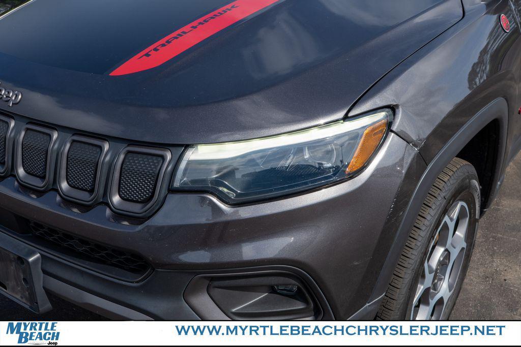 used 2022 Jeep Compass car, priced at $22,994