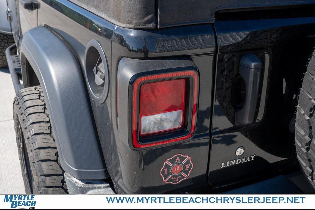 used 2020 Jeep Wrangler Unlimited car, priced at $21,994