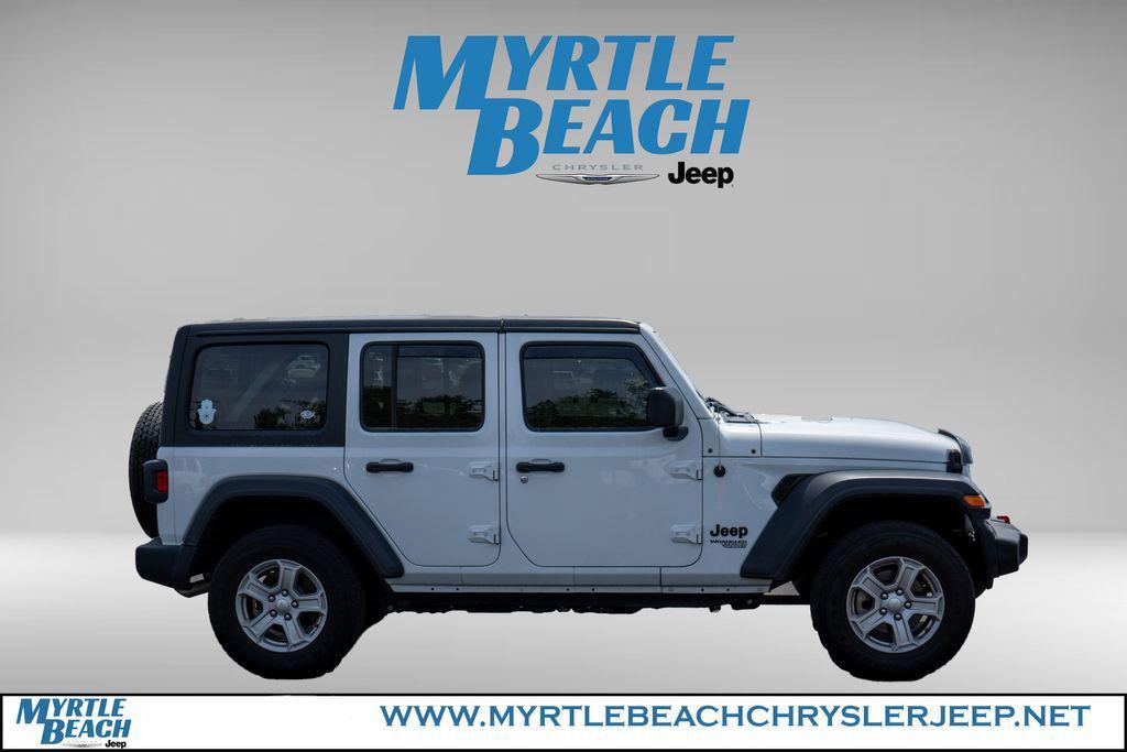 used 2021 Jeep Wrangler Unlimited car, priced at $32,499