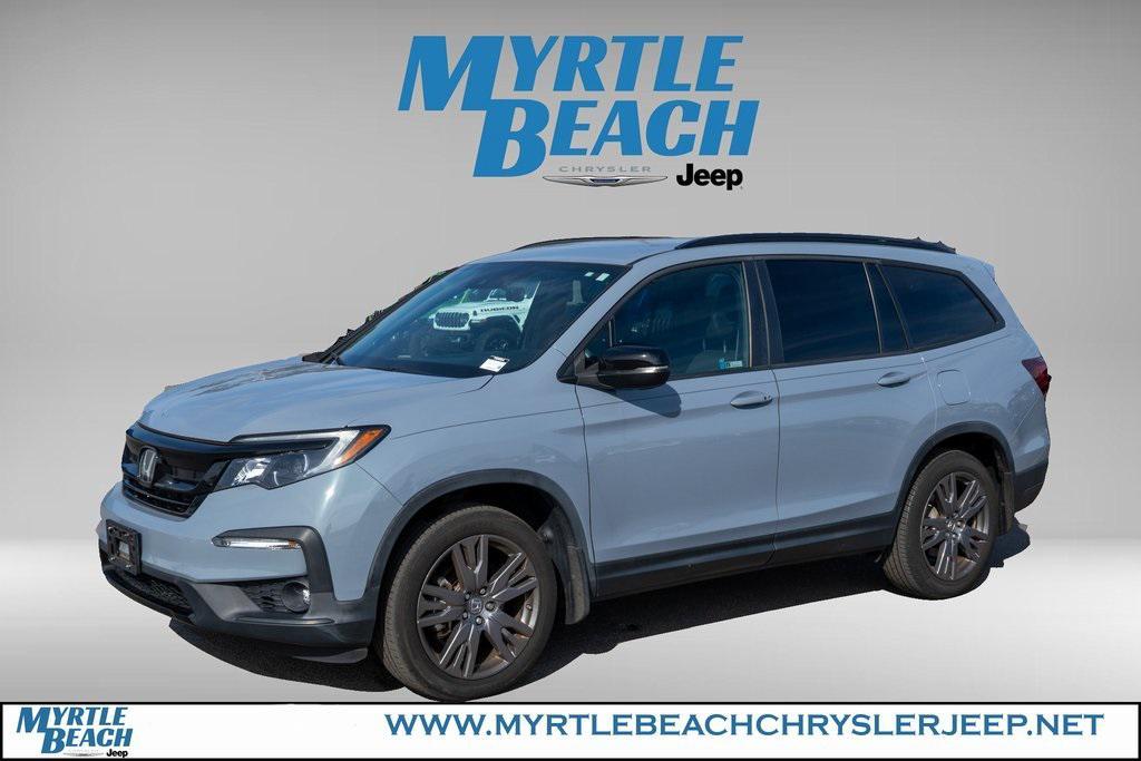 used 2022 Honda Pilot car, priced at $27,763