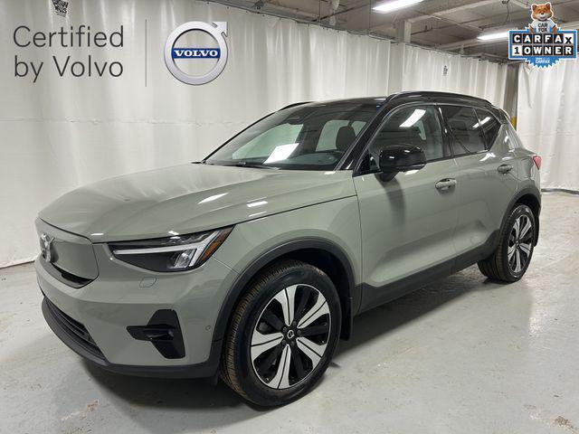 used 2023 Volvo XC40 Recharge Pure Electric car, priced at $32,750
