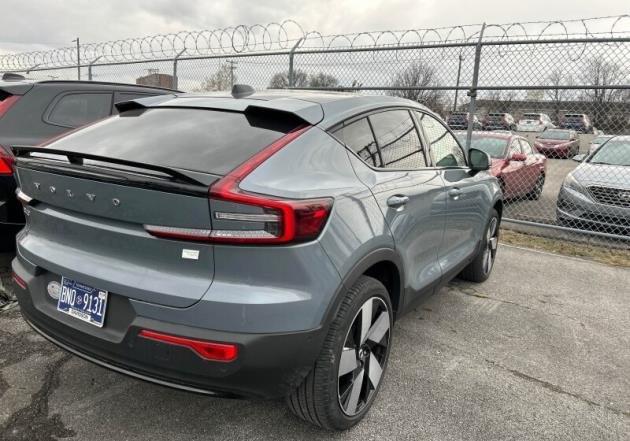 used 2023 Volvo C40 Recharge Pure Electric car, priced at $32,733