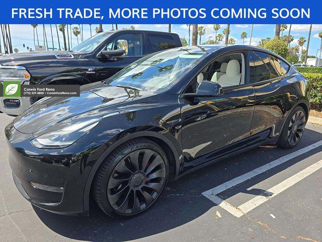 used 2021 Tesla Model Y car, priced at $28,489