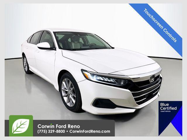used 2021 Honda Accord car, priced at $19,989