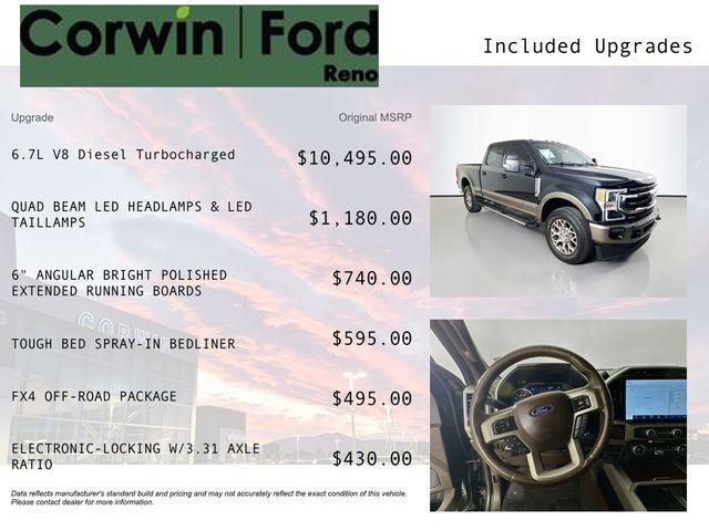 used 2022 Ford F-250 car, priced at $64,289