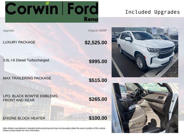 used 2023 Chevrolet Tahoe car, priced at $50,989