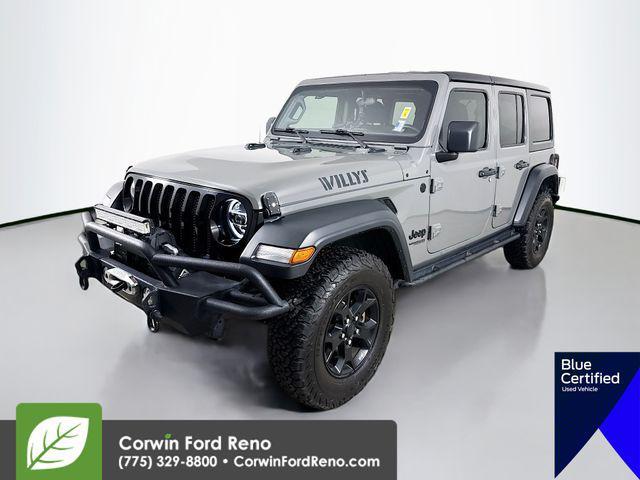 used 2020 Jeep Wrangler Unlimited car, priced at $24,479