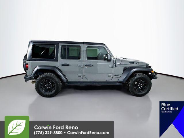 used 2020 Jeep Wrangler Unlimited car, priced at $24,479