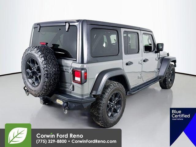 used 2020 Jeep Wrangler Unlimited car, priced at $24,479