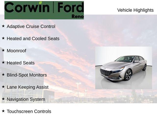 used 2023 Hyundai ELANTRA HEV car, priced at $19,989