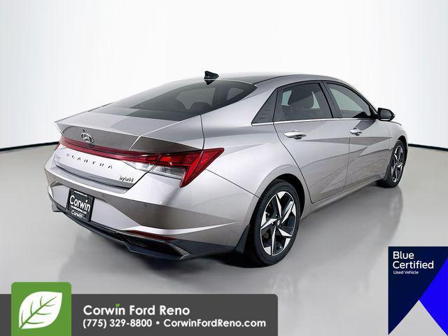 used 2023 Hyundai ELANTRA HEV car, priced at $19,989